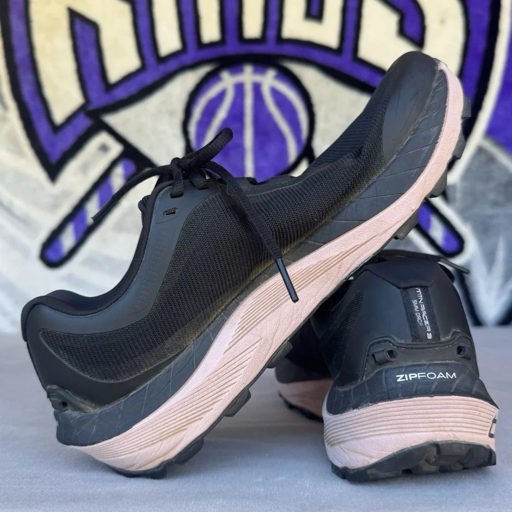 Size 8.5 - Topo MTN Racer 3 Women's Trail Running Shoes Sneakers Black/Mauve - Picture 10 of 10